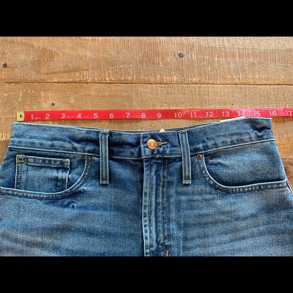 NWT Madewell The Perfect Jean Short Tulip Hem - Picture 3 of 6